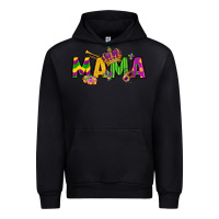 Black mama mardi gras Urban Hoodie - LillyAllenDesigns