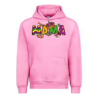 Fuchsia Pink mama mardi gras Urban Hoodie - LillyAllenDesigns
