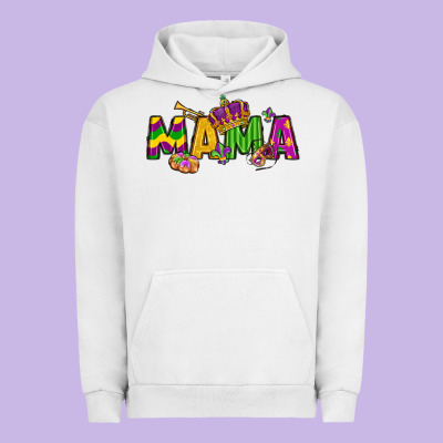 Mama Mardi Gras Urban Hoodie Designed By Lillyallendesigns