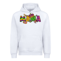 White mama mardi gras Urban Hoodie - LillyAllenDesigns