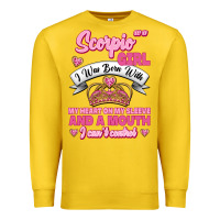 Lemon as a scorpio girl zodiac girls Premium Sweatshirt - Jasminsmagicworld