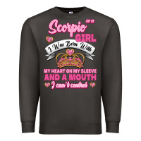 Smoke as a scorpio girl zodiac girls Premium Sweatshirt - Jasminsmagicworld