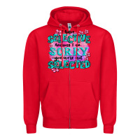 Red ı have selective hearing ı am sorry you were not Zipper Hoodie - AdoDesignShop
