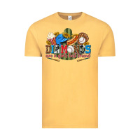 Vintage Mustard diamonds are a girls best friend Vintage Tee - texasbilliewilder