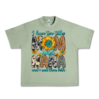 Oil Green i have two titles mom and nana and i rock them bot Urban Heavy Tee - Zillion Design Studio