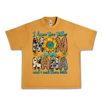 Peanut Butter i have two titles mom and nana and i rock them bot Urban Heavy Tee - Zillion Design Studio