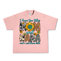 Salmon i have two titles mom and nana and i rock them bot Urban Heavy Tee - Zillion Design Studio
