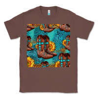 Chestnut western boots seamless pattern Classic Tee - HRA Design Shop