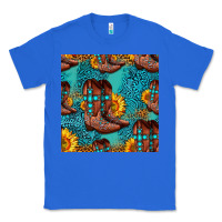 True Royal western boots seamless pattern Classic Tee - HRA Design Shop