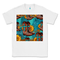 White western boots seamless pattern Classic Tee - HRA Design Shop