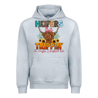 Heather Grey heifers be trippin' Urban Hoodie - LillyAllenDesigns