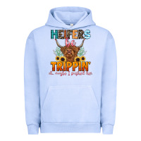 Pigment Grape Ice heifers be trippin' Urban Hoodie - LillyAllenDesigns