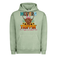 Pigment Oil Green heifers be trippin' Urban Hoodie - LillyAllenDesigns