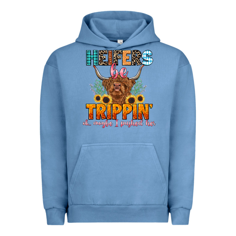 Heifers Be Trippin' Urban Hoodie by LillyAllenDesigns | Teevron