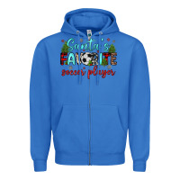True Royal santa s favorite soccer player Zipper Hoodie - JahusDesignShop