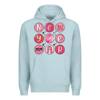 Blue Mist new year 2024 Premium Hoodie - MaliasSmallBusiness
