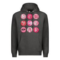 Charcoal Heather new year 2024 Premium Hoodie - MaliasSmallBusiness