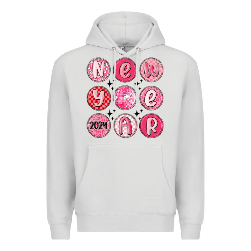 New Year 2024 Premium Hoodie by MaliasSmallBusiness | Teevron
