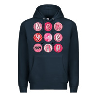 Navy new year 2024 Premium Hoodie - MaliasSmallBusiness