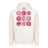 Pale Pink new year 2024 Premium Hoodie - MaliasSmallBusiness