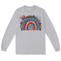 Moon Dust American rainbow Long Sleeve Tee - Neo Western