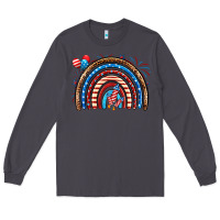 Smoke American rainbow Long Sleeve Tee - Neo Western