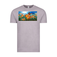 Vintage Zinc clown fish  license plate Vintage Tee - BarkalooDesign