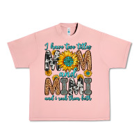 I Have Two Titles Mom And Mimi And I Rock Them Bot Urban Heavy Tee | Teevron