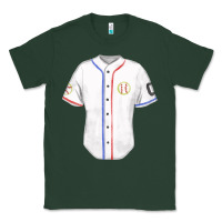 Sports Green softball uniform fa element Classic Tee - FaDigitalArtStudio