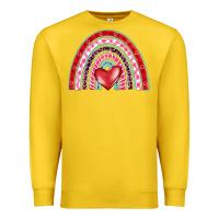 Lemon valentine's day rainbow Premium Sweatshirt - BarkalooDesign