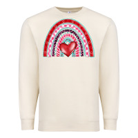 Sandshell valentine's day rainbow Premium Sweatshirt - BarkalooDesign