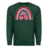 Sports Green valentine's day rainbow Premium Sweatshirt - BarkalooDesign