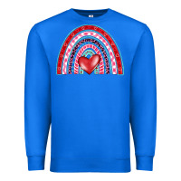 True Royal valentine's day rainbow Premium Sweatshirt - BarkalooDesign
