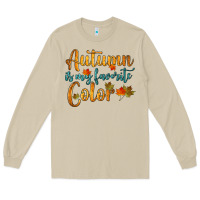 Mushroom autumn is my favorite color Long Sleeve Tee - HRA Design Shop