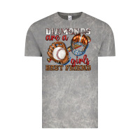 Cloud Rock diamonds are a girls best friend baseball Vintage Tee - texasbilliewilder