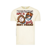 Vintage Arctic diamonds are a girls best friend baseball Vintage Tee - texasbilliewilder