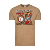 Vintage Coffee diamonds are a girls best friend baseball Vintage Tee - texasbilliewilder