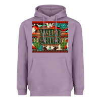 Lavender wild chıld aztec gemstone and cactus Heavyweight Hoodie - Artiststas