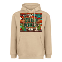 Mushroom wild chıld aztec gemstone and cactus Heavyweight Hoodie - Artiststas