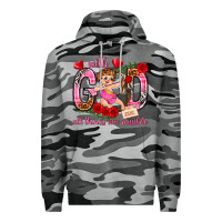 Slate Camo with god all things are possible Premium Hoodie - NancyCooperArtShop