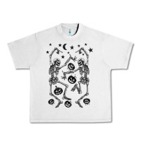Lunar Rock halloween dancing skeletons Urban Heavy Tee - BarkalooDesign