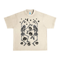 Sandshell halloween dancing skeletons Urban Heavy Tee - BarkalooDesign