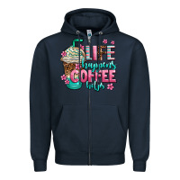 Navy life happens coffee  helps Zipper Hoodie - AdoDesignShop