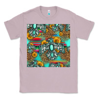 Lilac western turquoise thunderbird seamless pattern Classic Tee - HRA Design Shop