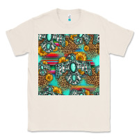 Natural western turquoise thunderbird seamless pattern Classic Tee - HRA Design Shop