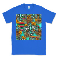 True Royal western turquoise thunderbird seamless pattern Classic Tee - HRA Design Shop