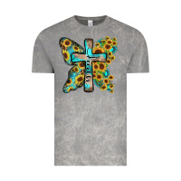 Cloud Rock faith sunflower cross Vintage Tee - Zillion Design Studio