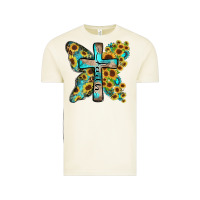 Vintage Arctic faith sunflower cross Vintage Tee - Zillion Design Studio