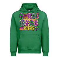 Emerald mardi gras vibes Urban Hoodie - LillyAllenDesigns