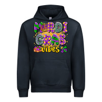 Navy mardi gras vibes Urban Hoodie - LillyAllenDesigns